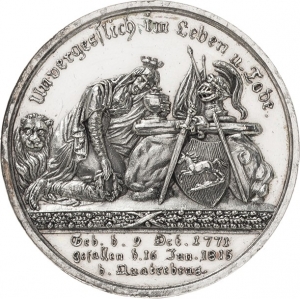 Haeseler, Johann Carl: Friedrich Wilhelm von Braunschweig-Wolfenbüttel, Tod in der Schlacht bei Quatrebras