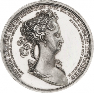 Richard, Stephan: Sophie Amalie, zweite Gemahlin August Wilhelms von Braunschweig-Wolfenbüttel, Tod