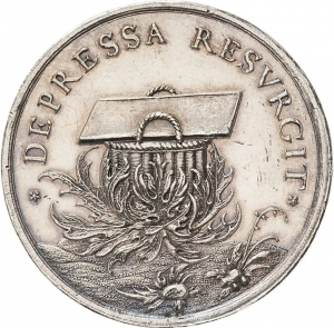 Rappost, Heinrich der Jüngere: Heinrich Julius von Braunschweig-Wolfenbüttel, Medaille mit dem Akanthusstrauch