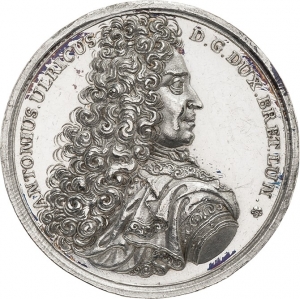 Großkurth, Heinrich Paul: Anton Ulrich von Braunschweig-Wolfenbüttel, Einweihung der Trinitatiskirche Wolfenbüttel