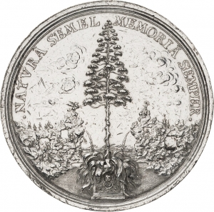 Großkurth, Heinrich Paul: Anton Ulrich von Braunschweig-Wolfenbüttel, blühende Aloe in Salzdahlum